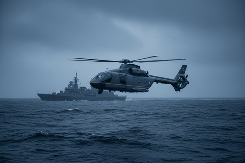 Britische Marine testet autonomen U-Boot-Jäger-Hubschrauber