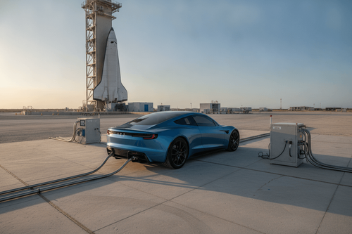 Tesla plant spektakulären Roadster-Stunt mit SpaceX-Triebwerken im August