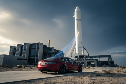 SpaceX erwägt Fusion mit Tesla – Aktie steigt um 3 Prozent