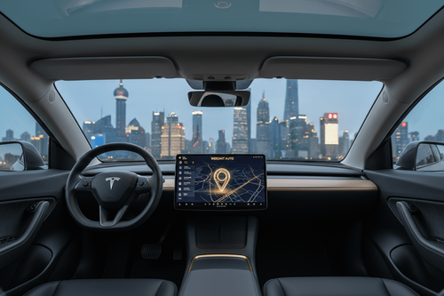 Tencent und Tesla bringen WeChat-Integration in chinesische Elektroautos