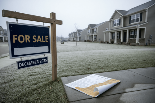US-Immobilienmarkt: Hausverkäufe brechen im Dezember stark ein