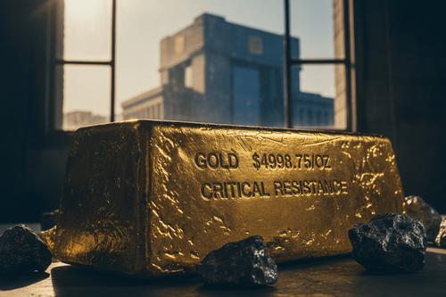 Goldpreis kämpft um 5.000-Dollar-Marke nach Rally