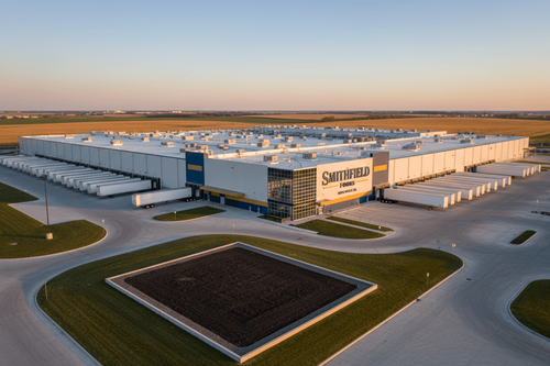 Smithfield Foods investiert 1,3 Milliarden Dollar in neues Schweinefleischwerk