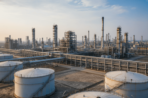 Chinas Rohölverarbeitung fällt auf Tiefstwert seit 2022
