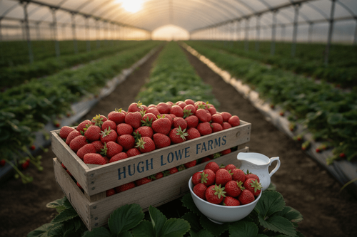 Wimbledon: Wie ein Hof in Kent 1,5 Millionen Erdbeeren liefert