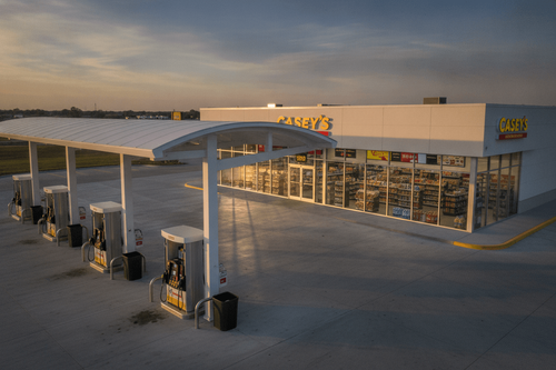 Casey's General Stores Aktie springt nach Rekordquartal um 15 Prozent