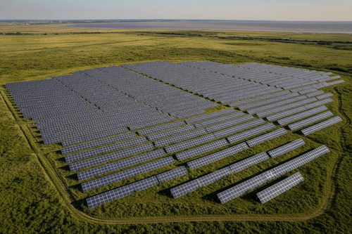 Solarparks in Großbritannien: Dachanlagen können Freiflächen nicht ersetzen