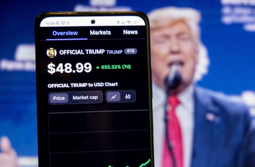 Trumps Meme-Coin löst Kurssprung aus