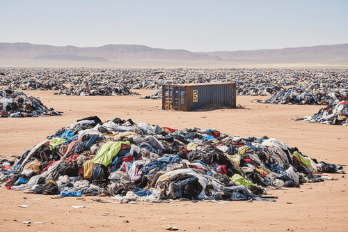 Altkleider aus Europa landen illegal in der Atacama-Wüste