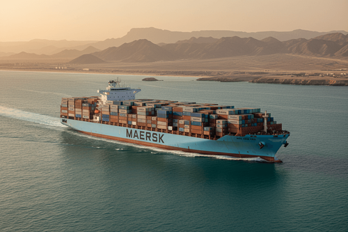 Maersk begrüßt US-Plan für Transit durch die Straße von Hormus
