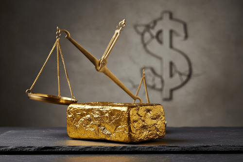 Goldpreis fällt unter 5.000 Dollar – Schwacher Dollar stützt weiter