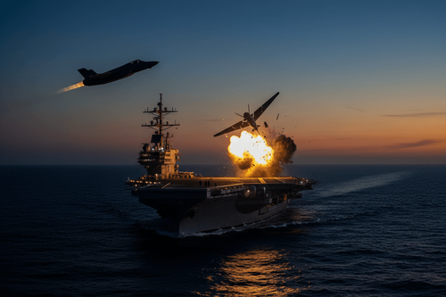 US-Militär schießt iranische Drohne nahe Flugzeugträger Abraham Lincoln ab