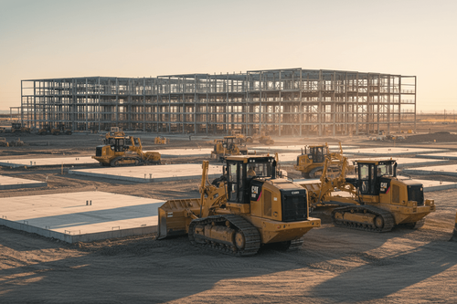 Caterpillar erreicht Rekordhoch dank KI-Rechenzentren und Automatisierung