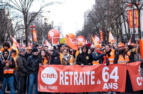 Massive Streiks gegen Rentenreform in Frankreich