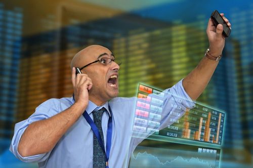 Wall Street in Panik