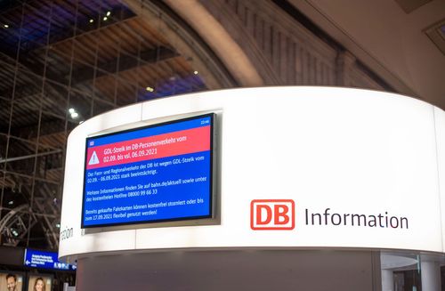 Lokführerstreik in Deutschland: Bahnreisende vor stressigen Tagen