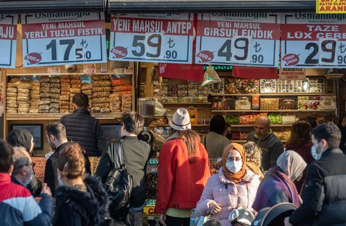 Inflation in der Türkei verharrt auf hohem Niveau